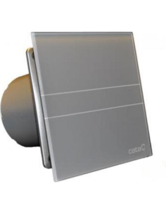CATA Вентилатор E-100GST TIMER ф100мм, цвят Сив, 115м3/ч, 8W, 31dB - C00900500 - Цена | LEDs4economy