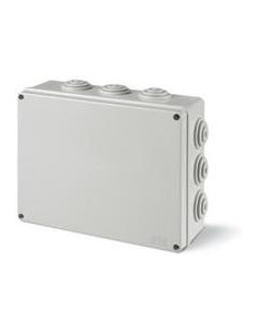 Scame Кутия 120х80х50мм IP55, UV, кабелни мембрани 6х29мм, затваряне с винт, серия Scabox - 685.005 - Цена | LEDs4economy