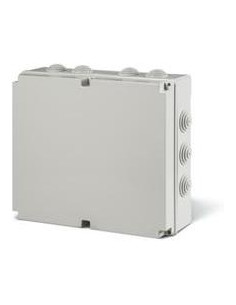Scame Кутия 460х380х130мм IP55, UV, кабелни мембрани 12х48мм, затваряне с винт, серия Scabox - 685.011 - Цена | LEDs4economy