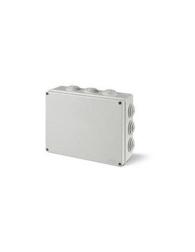 Scame Кутия 240х190х90мм IP55, UV, кабелни мембрани 12х38мм, 