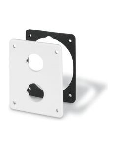 Scame Капачка с два отвор ф22мм за табла Block и Domino 70x87mm - 654.0102 - Цена | LEDs4economy