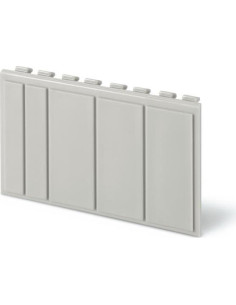 Scame Глуха капачка за празни модули в табла Domino 4мод. 72x45mm цвят сив - 654.0400 - Цена | LEDs4economy