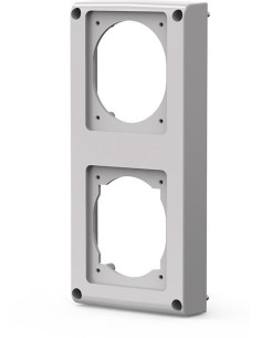Scame Фланец преходен от 103х230мм към 2х 70х87мм, серия Proxima - 573.5002 - Цена | LEDs4economy