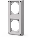 Scame Фланец преходен от 103х230мм към 2х 70х87мм, серия Proxima - 573.5002 - Цена | LEDs4economy