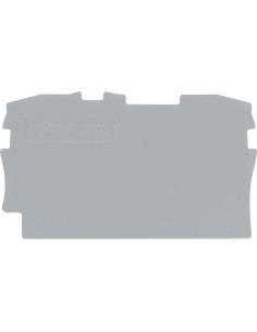 Wago Крайна капачка 2.5мм2 сива за редова клема TOPJOB® S - 2002-1291 - Цена | LEDs4economy