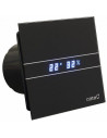 CATA Вентилатор E-100GTHBK HYGRO ф100мм, цвят Черен, 115м3/ч, 8W, 31dB - C00900602 - Цена | LEDs4economy