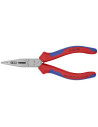 Knipex Клещи инсталаторски, синьо-червена ръкохватка 160мм,  - K1302160