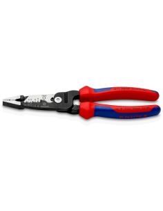 Knipex Клещи инсталаторски 5-в-1, синьо-червена ръкохватка 200мм, - K1372200ME - Цена | LEDs4economy