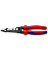 Knipex Клещи инсталаторски 5-в-1, синьо-червена ръкохватка 200мм,  - K1372200ME