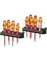 Wera Комплект отвертки, 4х шлиц, 2х PH, 2x PZ, 2x PZ/S, 3x TX и фазомер, Big Pack 100 Kraftform VDE 1000V - W105631 - Цена | LED