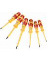 Wera Комплект отвертки, 4х шлиц и 2х PZ, 106x/6 Kraftform VDE 1000V - W051576 - Цена | LEDs4economy