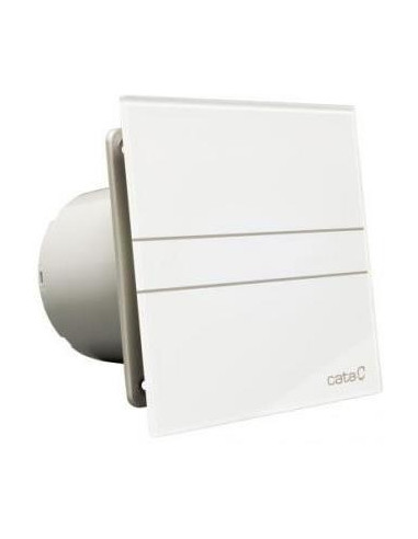 Вентилатор E-100GT ф100мм, цвят Бял, 115м3/ч, 8W, 31dB с таймер CATA