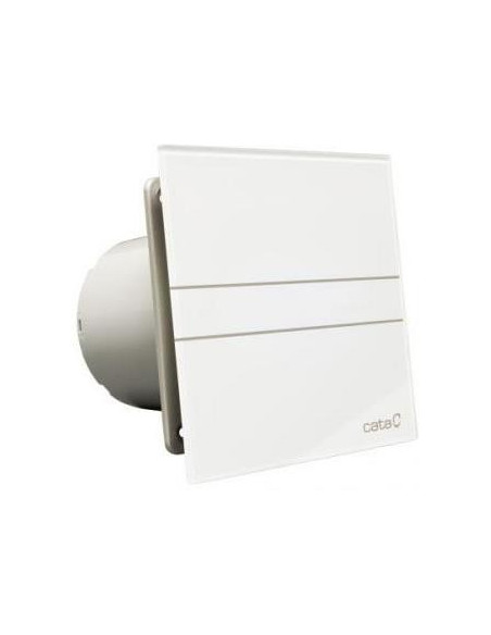 Вентилатор E-100GT ф100мм, цвят Бял, 115м3/ч, 8W, 31dB с таймер CATA