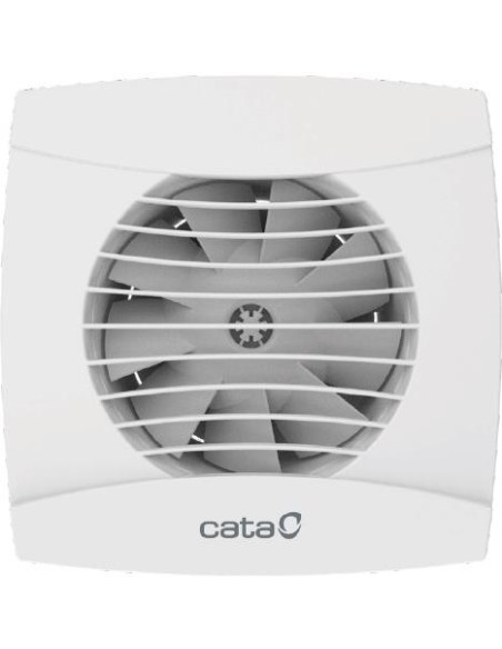 Вентилатор UC-10 HYGRO ф100мм, цвят Бял, 110м3/ч, 8W, 26dB комплект с клапа CATA