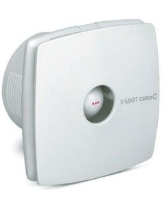 CATA Вентилатор X-MART10T TIMER ф100мм, цвят Бял, 98м3/ч, 15W, 38dB с таймер, комплект с клапа - C01011000 - Цена | LEDs4economy