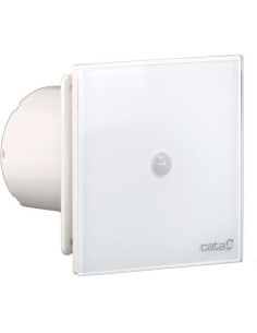 CATA Вентилатор E-100PIR ф100мм, цвят Бял, 115м3/ч, 8W, 31dB - C00900300 - Цена | LEDs4economy