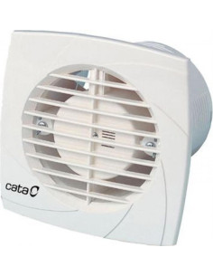 CATA Вентилатор B8 PLUS ф90мм, цвят Бял, кръгъл 70м3/ч, 15W, 39dB - C00990000 - Цена | LEDs4economy