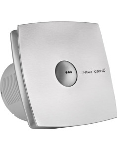 CATA Вентилатор X-MART12 MATIC ф120мм, цвят Инокс, 190м3/ч, 20W, 40dB с автоматина клапа - C01055000 - Цена | LEDs4economy