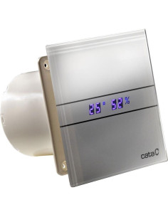 CATA Вентилатор E-150GTH HIGRO ф150мм, цвят Бял, 350м3/ч, 19W, 35dB - C00902200 - Цена | LEDs4economy 2