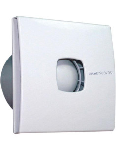 CATA Вентилатор SILENTIS15 ф150мм, цвят Бял, 320м3/h, 25W, 41dB комплект с клапа - C01090000 - Цена | LEDs4economy