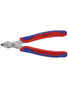Knipex Клещи извити резачки Super-Knips, неръждаема стомана, синьо-червена ръкохватка 125мм, с отваряща пружина,  - K7823125 - 3