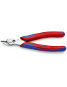 Knipex Клещи резачки Super-Knips, неръждаема стомана, синьо-червена ръкохватка 140мм, с отваряща пружина,  - K7803140 - 3