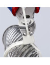 Knipex Клещи резачки Super-Knips, неръждаема стомана, синьо-червена ръкохватка 140мм, с отваряща пружина,  - K7803140 - 4