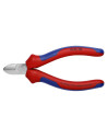 Knipex Клещи диагонални резачки, хромирани, синьо-червена ръкохватка 125мм,  - K7605125 - 2