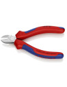 Knipex Клещи диагонални резачки, хромирани, синьо-червена ръкохватка 125мм,  - K7605125 - 4