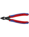 Knipex Клещи резачки Super-Knips, синьо-червена ръкохватка 125мм, с отваряща пружина,  - K7861125 - 4