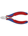 Knipex Клещи диагонални резачки, синьо-червена ръкохватка 115мм, с отваряща пружина,  - K7702115 - 6