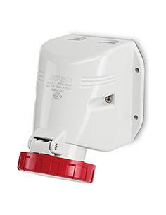Scame Промишлен контакт 3P+N+Е 32A IP66/67, 3 кабелни входа/изхода М32 серия Optima модел TOP - 518.3257T - Цена | LEDs4economy