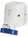 Scame Промишлен контакт 2P+Е 32A IP66 серия Optima Top M32 открит монтаж - 518.3253T - Цена | LEDs4economy