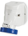 Scame Промишлен контакт 2P+Е 16A IP66 серия Optima Top M20 открит монтаж - 518.1653T - Цена | LEDs4economy