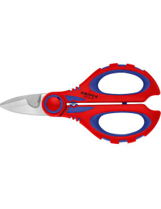 Knipex Ножици за рязане на кабел и кримпване, хромирани, синьо-червена ръкохватка 160мм, - K950510SB - Цена | LEDs4economy