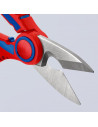 Knipex Ножици за рязане на кабел и кримпване, хромирани, синьо-червена ръкохватка 160мм,  - K950510SB - 19