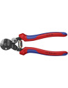 Knipex Ножици за рязане на стоманена тел до Ø4мм, синьо-червена ръкохватка 160мм, с отваряща пружина,  - K9562160 - 3