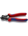 Knipex Ножици за рязане на стоманена тел до Ø4мм, синьо-червена ръкохватка 160мм, с отваряща пружина,  - K9562160 - 6