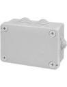 Scame Кутия 120х80х50мм IP55, UV, 6 кабелни мембрани за PG21, затваряне с винт, серия Cubox - 689.005 - Цена | LEDs4economy
