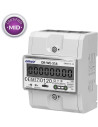 ORNO Трифазен електромер за ДИРЕКТНО мерене на ел. енергия, Modbus, еднотарифен, за DIN монтаж 4.5 мод, 80A, MID  - OR-WE-516 - 2