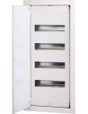 Scame Табло за СКРИТ монтаж 4х12+8 DIN модула с метална плътна врата 753x368x90 - 677.4048.2 - Цена | LEDs4economy