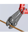 Knipex Ножици за рязане на арматура, синьо-червена ръкохватка 910мм,  - K7172910 - 2