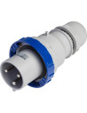 Scame Промишлен щепсел 2P+Е 125A IP66/67/69 серия Optima - 218.12533 - Цена | LEDs4economy