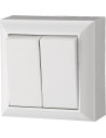 GAO Сериен ключ открит монтаж бял IP20 - 0315H - Цена | LEDs4economy
