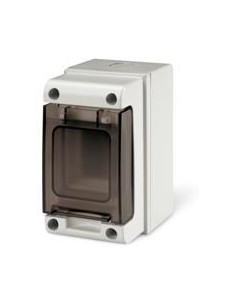 Scame Табло за открит монтаж 1х2мод. серия Domino IP66 - 672.2002 - Цена | LEDs4economy