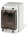 Scame Табло за открит монтаж 1х2мод. серия Domino IP66 - 672.2002 - Цена | LEDs4economy