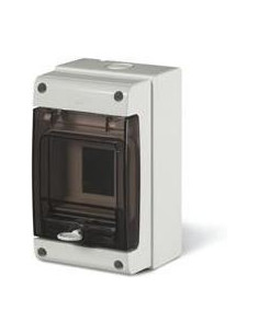 Scame Табло за открит монтаж 1х4 мод. серия Domino IP66 - 672.2004 - Цена | LEDs4economy