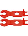 Knipex Ключ (2 бр.) за стягане на MC4 конектори,  - K9749662 - 6