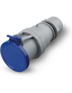 Scame Промишлен подвижен контакт 2P+Е 63A IP54 серия Optima - 313.6343 - Цена | LEDs4economy