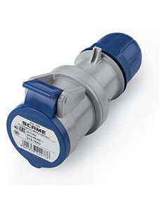 Scame Промишлен подвижен контакт 2P+Е 16A IP54 серия Optima - 313.1643 - Цена | LEDs4economy